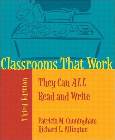 Cover for Classrooms that work