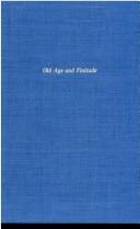 Cover for Old Age and Finitude