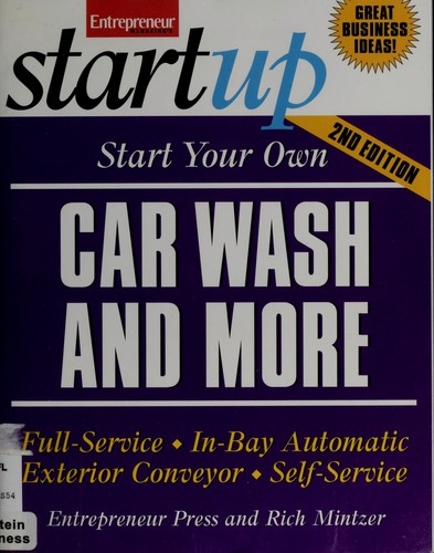 Cover for Start your own car wash