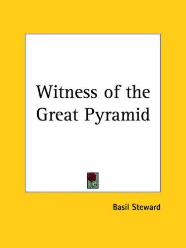 Cover for Witness of the Great Pyramid
