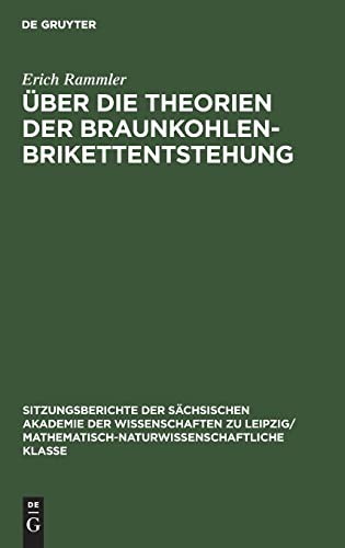 Cover for Über die Theorien der Braunkohlenbrikettentstehung