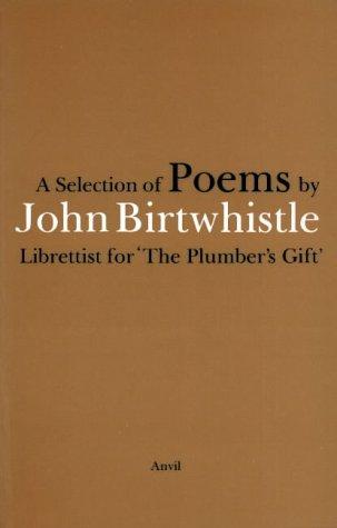 Cover for A selection of poems