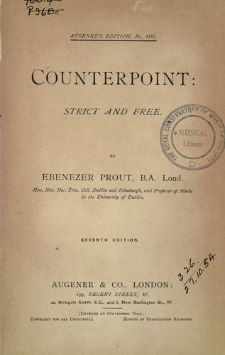 Cover for Counterpoint