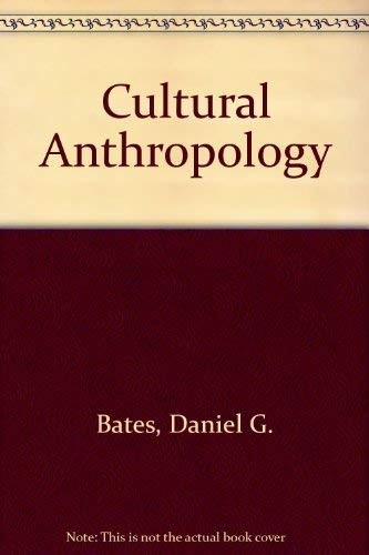 Cover for Cultural anthropology