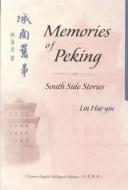 Cover for Memories of Peking