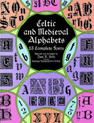 Cover for Celtic and Medieval Alphabets
            
                Dover Pictorial Archives