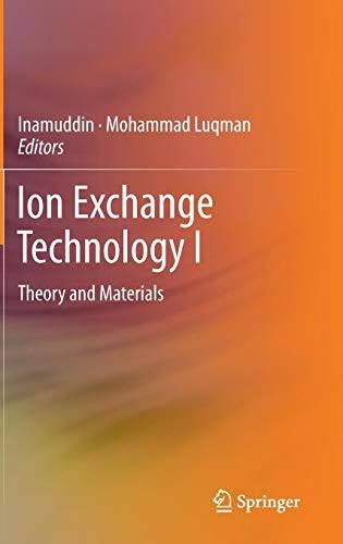 Cover for Ion Exchange Technology I