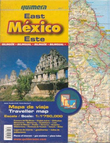 Cover for Mexico East Traveller Map by Quimera