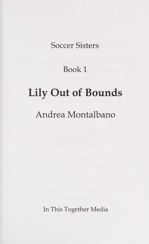 Cover for Lily out of bounds