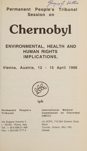 Cover for Chernobyl