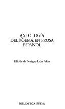 Cover for Antología del poema en prosa español