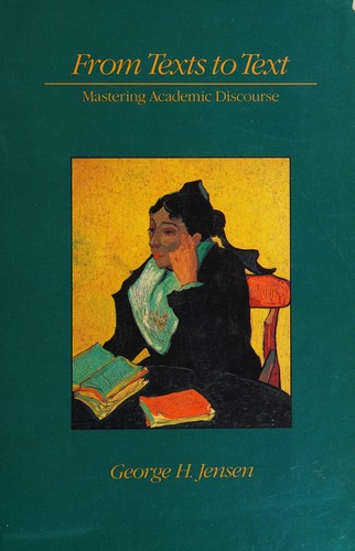 Cover for From texts to text