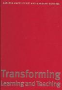 Cover for Transforming learning and teaching