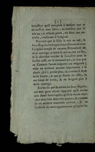 Cover for Me moire pour M. Augeard, secre taire des commandemens de la reine
