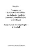Cover for Proportionen frühchristlicher Basiliken des Balkan im Vergleich von zwei unterschiedlichen Messverfahren