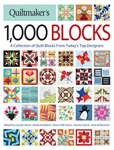 Cover for Quiltmaker's 1,000 blocks