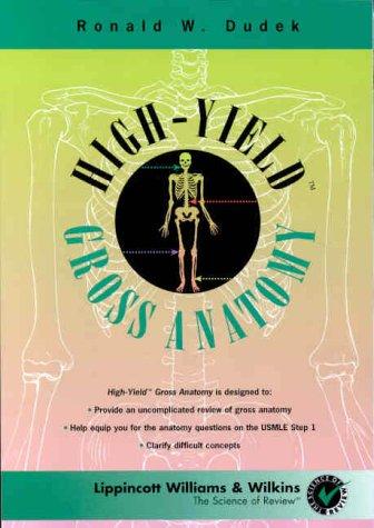 Cover for High-yield gross anatomy