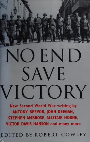 Cover for No end save victory