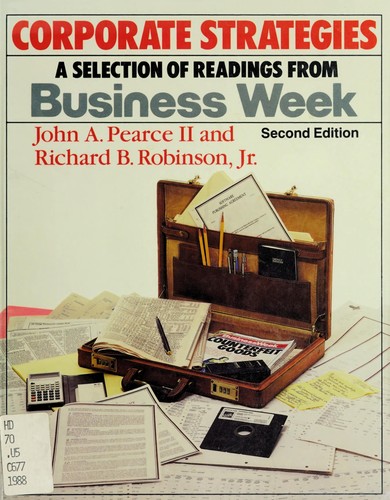Cover for Corporate strategies