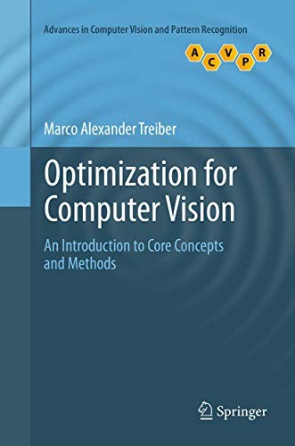 Cover for Optimization for Computer Vision