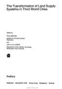 Cover for The Transformation of land supply systems in Third World cities