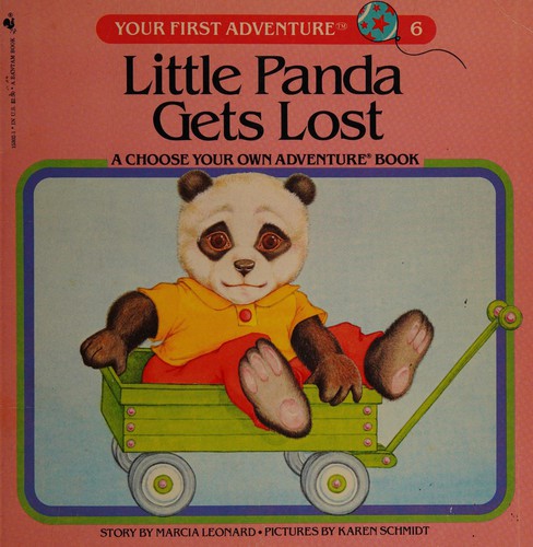 Cover for Little panda gets lost