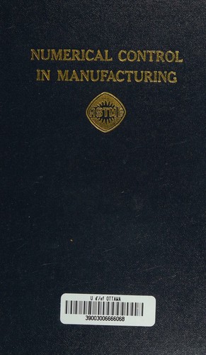 Cover for Numerical control in manufacturing.