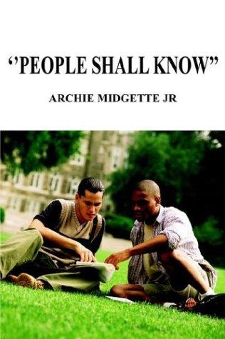 Cover for People Shall Know