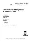 Cover for Optical devices and diagnostics in materials science