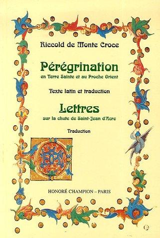 Cover for Pérégrination en Terre Sainte et au Proche Orient