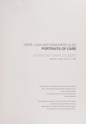 Cover for Here I Am and Nowhere Else