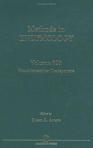Cover for Neurotransmitter Transporters, Volume 296 (Methods in Enzymology)