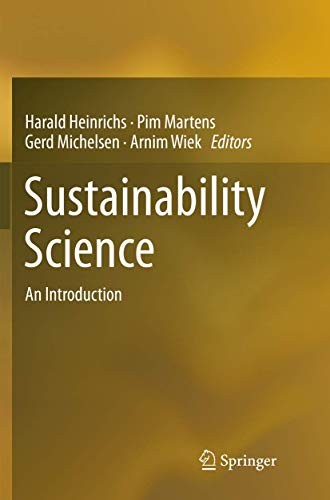 Cover for Sustainability Science