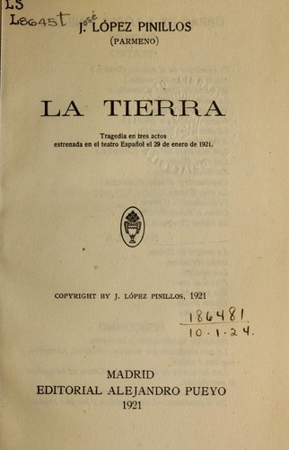 Cover for La tierra