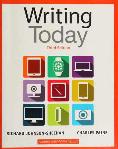 Cover for Writing today