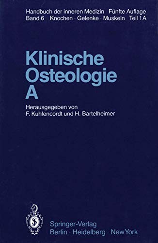 Cover for Klinische Osteologie · A