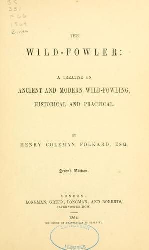 Cover for wild-fowler