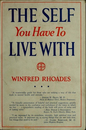 Cover for The self you have to live with.