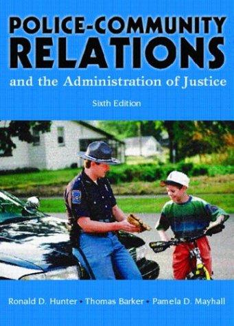 Cover for Police Community Relations and the Administration of Justice