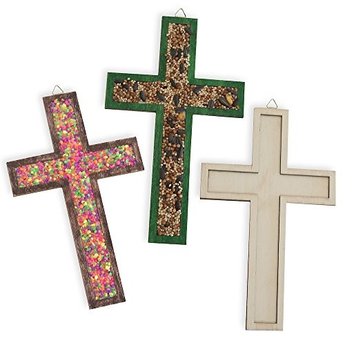 Cover for Vacation Bible School  2018 Rolling River Rampage Raised Edge Wood Craft Cross
