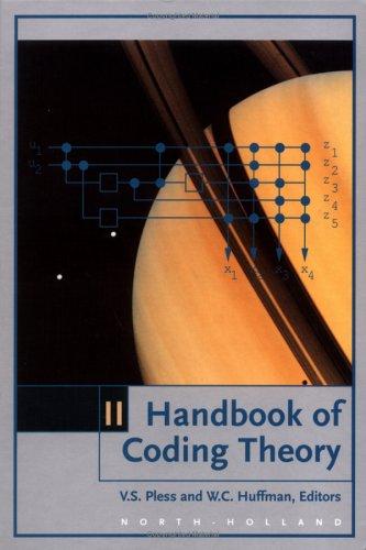 Cover for Handbook of Coding Theory