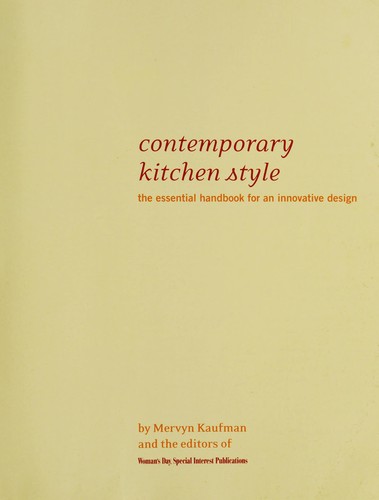 Cover for Contemporary kitchen style