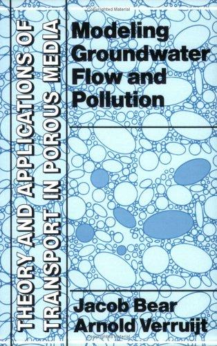 Cover for Modeling groundwater flow and pollution