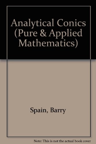 Cover for Analytical Conics
