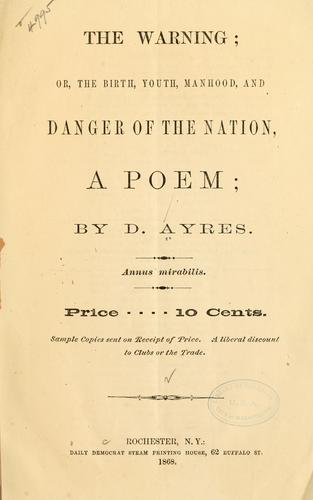 Cover for warning