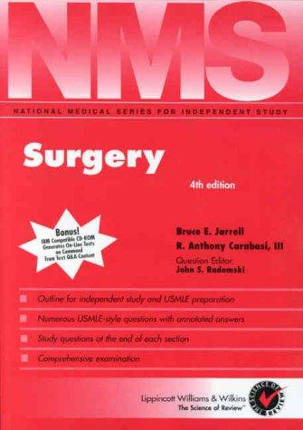 Cover for NMS Surgery (Book with CD-ROM 1.0 for Windows)