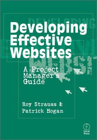 Cover for Developing effective websites
