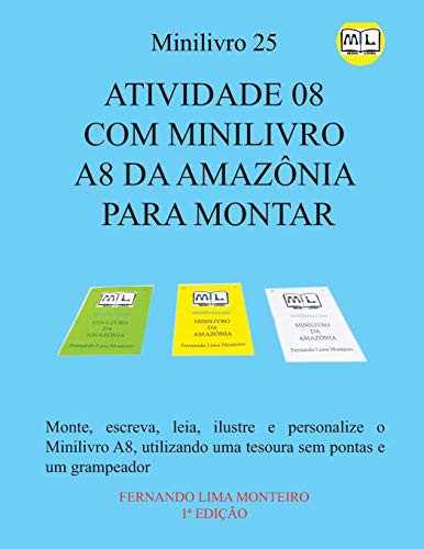 Cover for ATIVIDADE 08 COM MINILIVRO A8 DA AMAZÔNIA PARA MONTAR