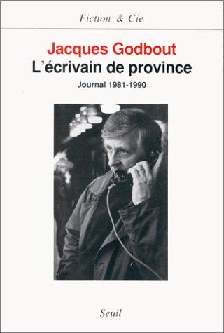 Cover for L' écrivain de province