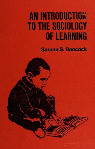 Cover for An introduction to the sociology of learning.